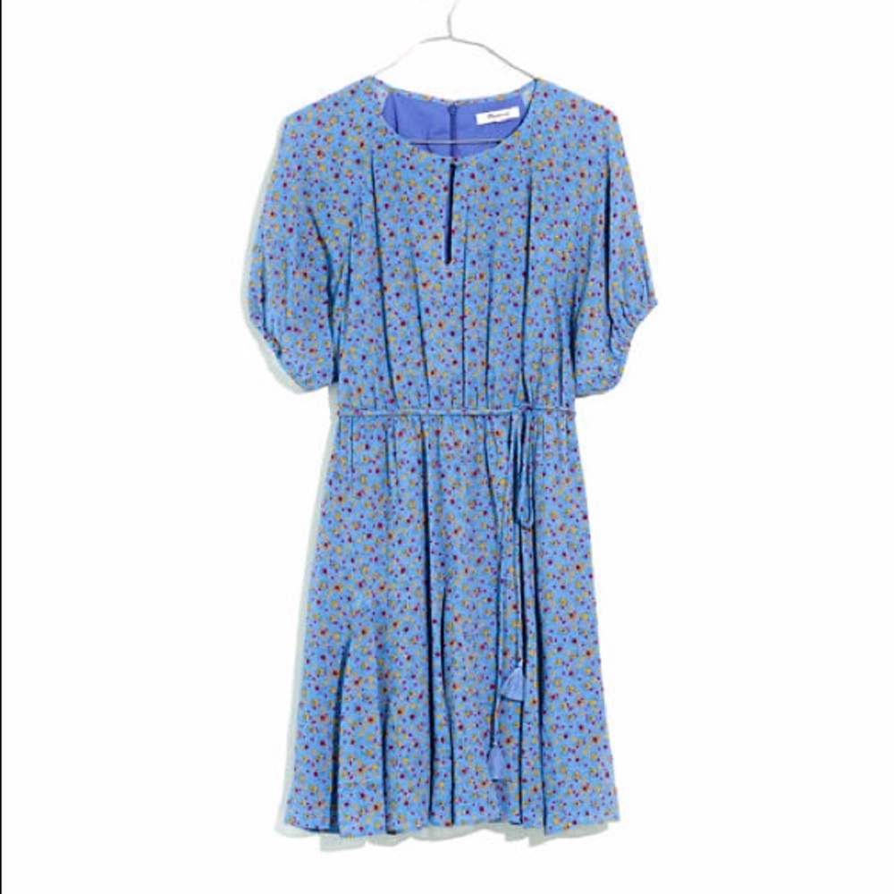 Madewell Tassel Tie Mini Dress NWOT